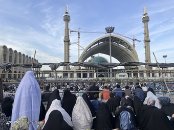 اقامه نماز با شکوه عید سعید فطر در مصلی تهران