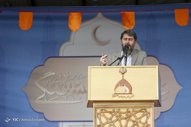 اقامه نماز با شکوه عید سعید فطر در حرم شاه عبدالعظیم حسنی(ع)
