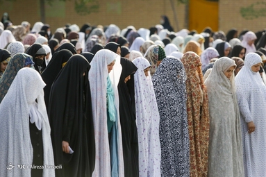 اقامه نماز با شکوه عید سعید فطر در حرم شاه عبدالعظیم حسنی(ع)