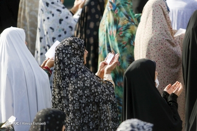 اقامه نماز با شکوه عید سعید فطر در حرم شاه عبدالعظیم حسنی(ع)