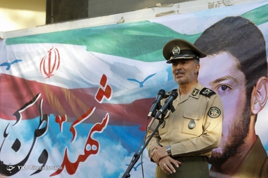 مراسم وداع با پیکر مطهر شهید آشوری جانی بت اوشانا