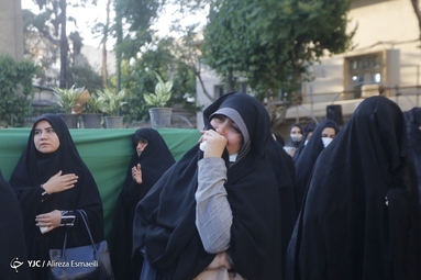 مراسم وداع با پیکر مطهر شهید آشوری جانی بت اوشانا