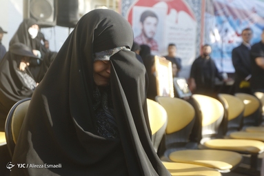 مراسم وداع با پیکر مطهر شهید آشوری جانی بت اوشانا
