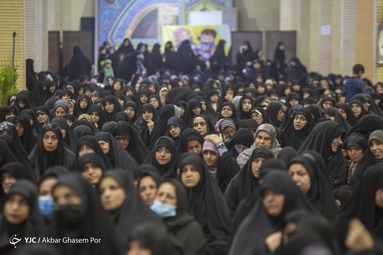 مراسم وداع با پیکر شهید آیت الله عباسعلی سلیمانی در مصلی بابلسر