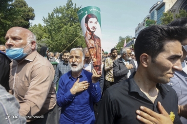 تشییع پیکر مطهر شهید جانی بت اوشنا