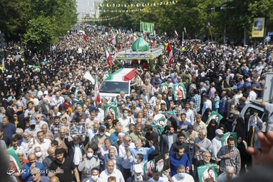 تشییع پیکر مطهر شهید جانی بت اوشنا