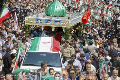 تشییع پیکر مطهر شهید جانی بت اوشنا