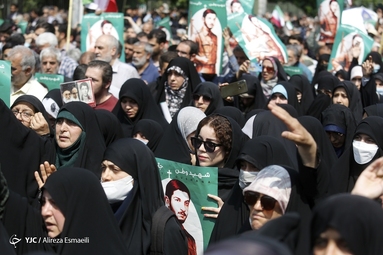تشییع پیکر مطهر شهید جانی بت اوشنا
