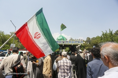 تشییع پیکر مطهر شهید جانی بت اوشنا