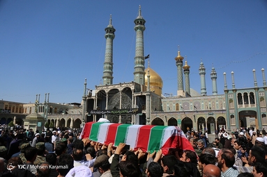 تشییع پیکر شهید آیت الله سلیمانی - قم
