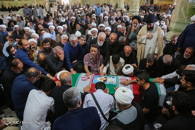 تشییع پیکر شهید آیت الله سلیمانی - قم