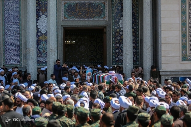 تشییع پیکر شهید آیت الله سلیمانی - قم