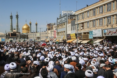 تشییع پیکر شهید آیت الله سلیمانی - قم