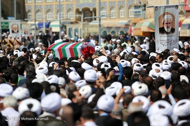 تشییع پیکر شهید آیت الله سلیمانی - قم