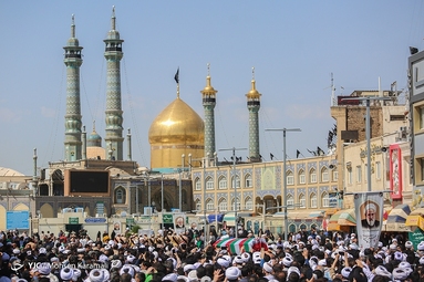 تشییع پیکر شهید آیت الله سلیمانی - قم