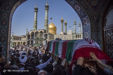 تشییع پیکر شهید آیت الله سلیمانی - قم
