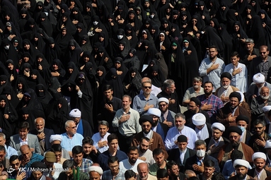 تشییع پیکر شهید آیت الله سلیمانی - قم
