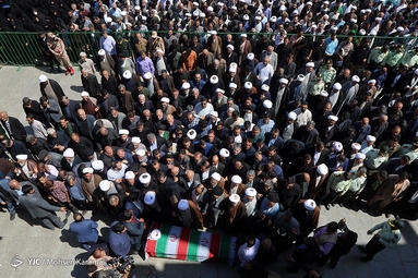 تشییع پیکر شهید آیت الله سلیمانی - قم