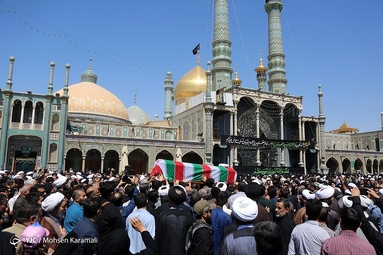 تشییع پیکر شهید آیت الله سلیمانی - قم