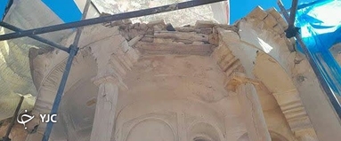 وضعیت نگهداری از عمارت کلاه فرنگی آباده