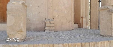 بخش هایی از عمارت کلاه فرنگی در آباده
