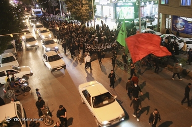 عزاداری شب شهادت امام جعفر صادق (ع)