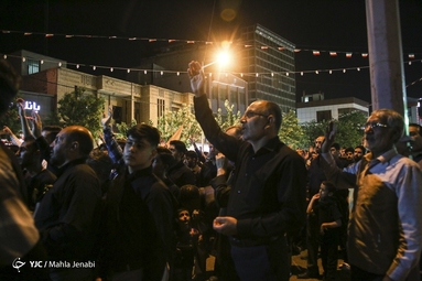 عزاداری شب شهادت امام جعفر صادق (ع)