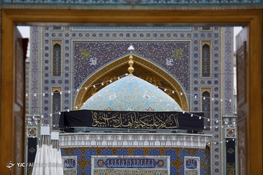اجتماع عزاداران مشهدی به‌ مناسبت شهادت امام صادق (ع)