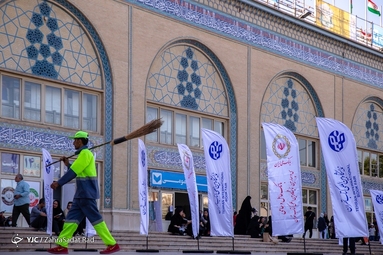 بازدید رئیس رسانه ملی از سی و چهارمین نمایشگاه بین‌المللی کتاب تهران