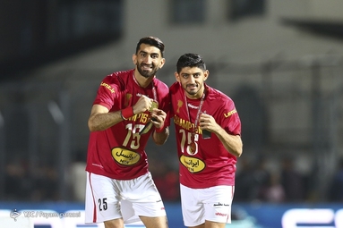 جشن قهرمانی پرسپولیس در بیست و دومین دوره لیگ برتر فوتبال ایران