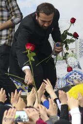 استقبال از کاروان خادمان حرم رضوی (ع) به مناسبت گرامیداشت دهه کرامت و سالروز میلاد با سعادت حضرت امام رضا (ع) در شهر رشت