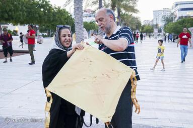 جشنواره ساخت و پرواز بادبادکهای دست ساز