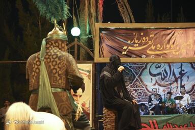 دهمین سوگواره ملی تعزیه ده زیار چترود کرمان به مناسبت سالروز ارتحال امام خمینی (ره)