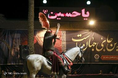 دهمین سوگواره ملی تعزیه ده زیار چترود کرمان به مناسبت سالروز ارتحال امام خمینی (ره)