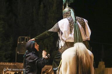 دهمین سوگواره ملی تعزیه ده زیار چترود کرمان به مناسبت سالروز ارتحال امام خمینی (ره)