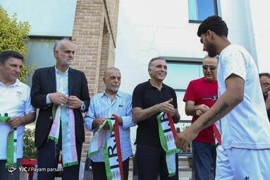 مراسم بدرقه تیم فوتبال نوجوانان به مسابقات قهرمانی آسیا ۲۰۲۳ تایلند
