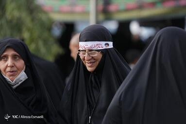 مراسم شصتمین سالگرد ۱۵ خرداد در گلزار شهدای «مسگرآباد» تهران
