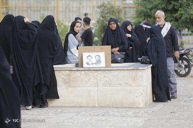 مراسم شصتمین سالگرد ۱۵ خرداد در گلزار شهدای «مسگرآباد» تهران