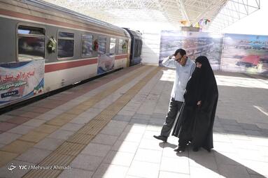 افتتاح راه‌آهن بستان‌آباد ـ خاوران در آذربایجان شرقی