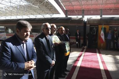 افتتاح راه‌آهن بستان‌آباد ـ خاوران در آذربایجان شرقی