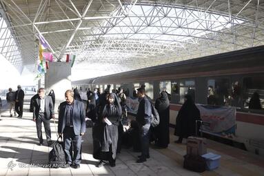 افتتاح راه‌آهن بستان‌آباد ـ خاوران در آذربایجان شرقی