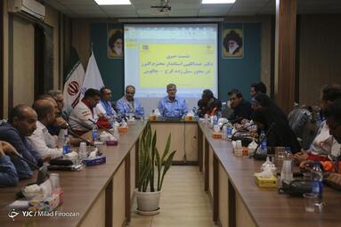 بازدید استاندار و مسولین استان البرز به همراه اصحاب رسانه از روند آزاد سازی مناطق سیل زده جاده چالوس