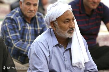 اقامه نماز عید قربان در حرم مطهر رضوی