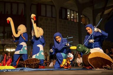 ششمین روز نوزدهمین جشنواره بین‌المللی نمایش عروسکی تهران-مبارک
