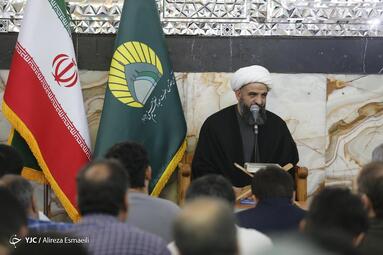 غبار روبی ضریح حرم شاه عبدالعظیم (ع)