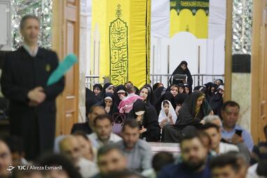 غبار روبی ضریح حرم شاه عبدالعظیم (ع)