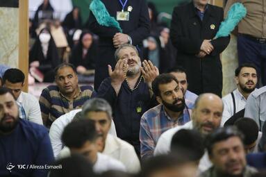 غبار روبی ضریح حرم شاه عبدالعظیم (ع)
