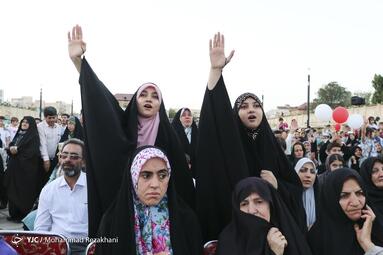 اجتماع بزرگ رهروان غدیر در سبزه میدان زنجان