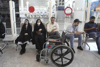 ورود کاروان جانبازان حج تمتع به کشور