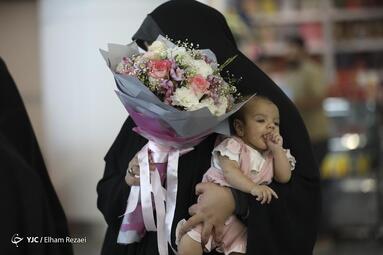 ورود کاروان جانبازان حج تمتع به کشور